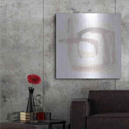 Luxe Metal Art 'Almost There I' by Chris Paschke, Metal Wall Art,36x36