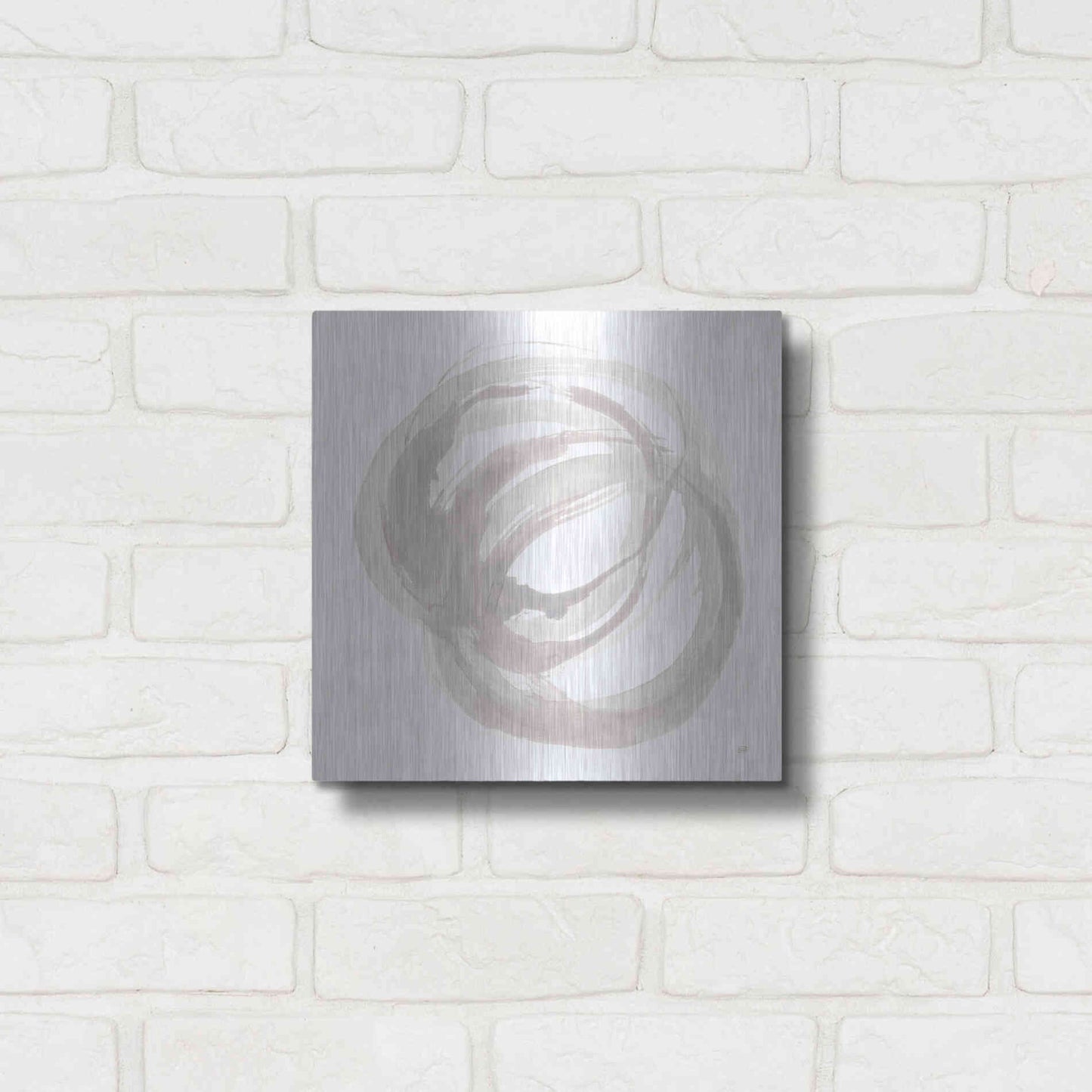 Luxe Metal Art 'Coming Back I' by Chris Paschke, Metal Wall Art,12x12