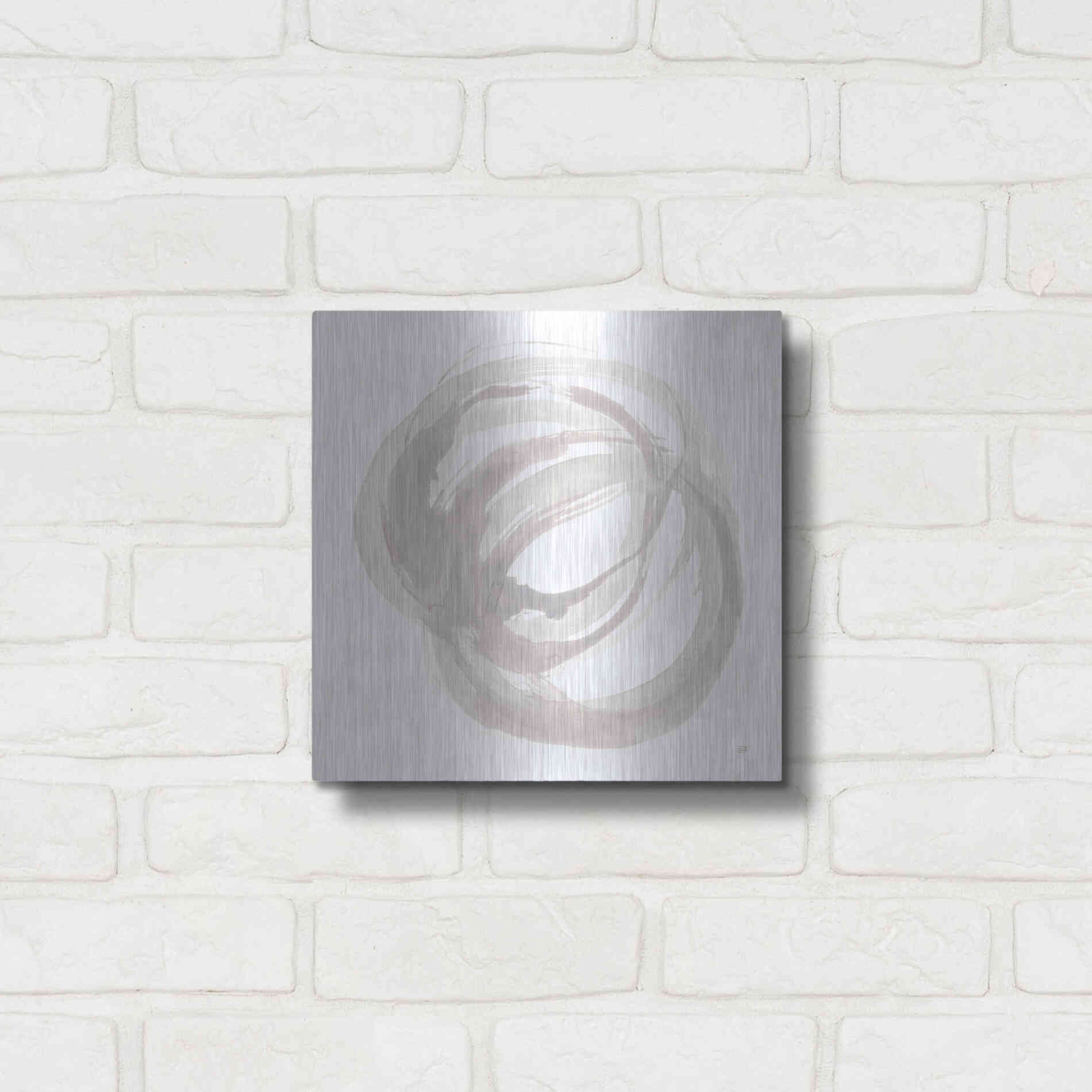 Luxe Metal Art 'Coming Back I' by Chris Paschke, Metal Wall Art,12x12