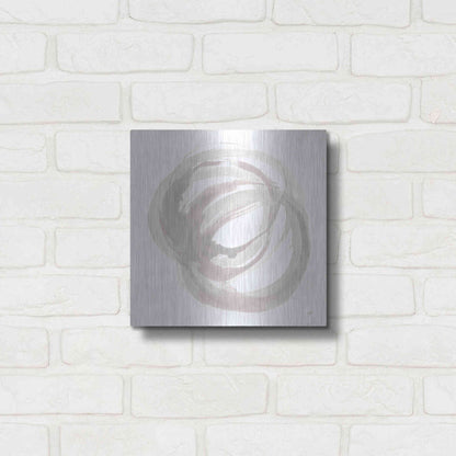 Luxe Metal Art 'Coming Back I' by Chris Paschke, Metal Wall Art,12x12