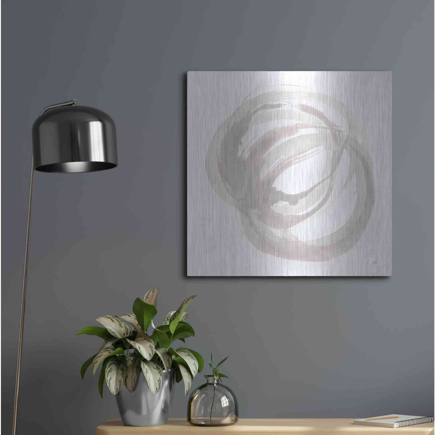 Luxe Metal Art 'Coming Back I' by Chris Paschke, Metal Wall Art,24x24