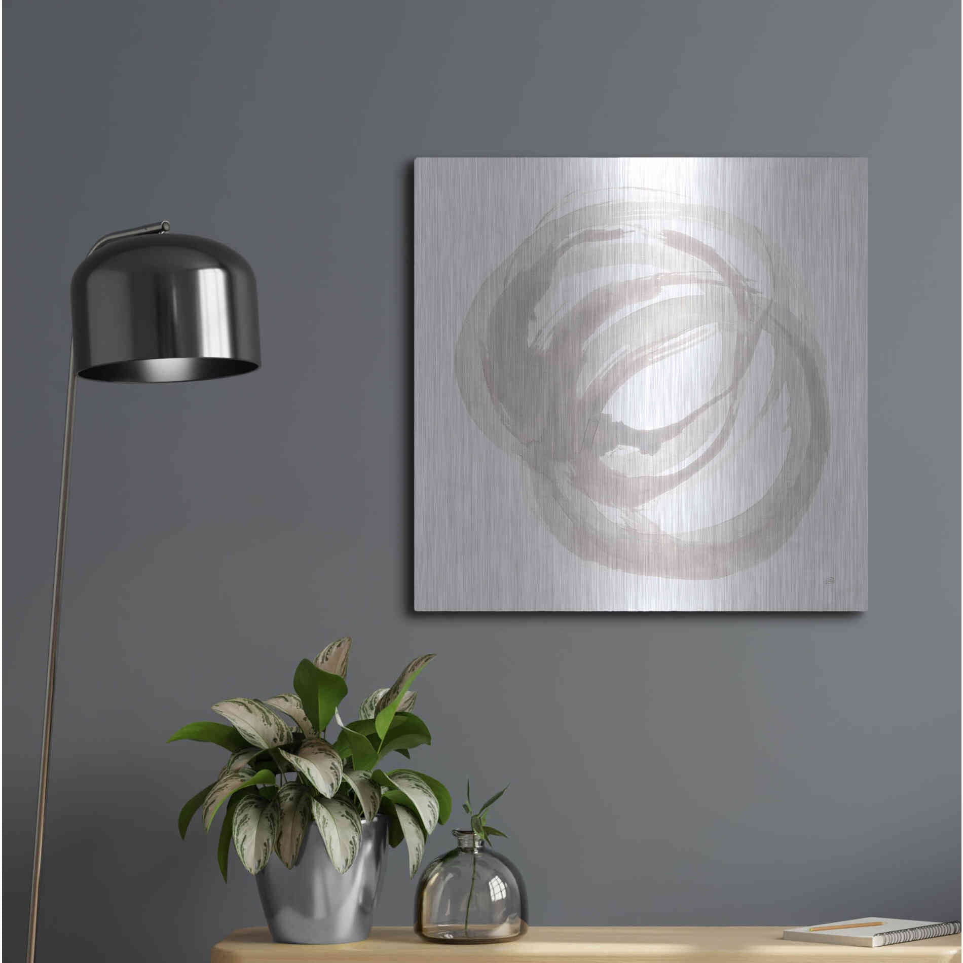 Luxe Metal Art 'Coming Back I' by Chris Paschke, Metal Wall Art,24x24