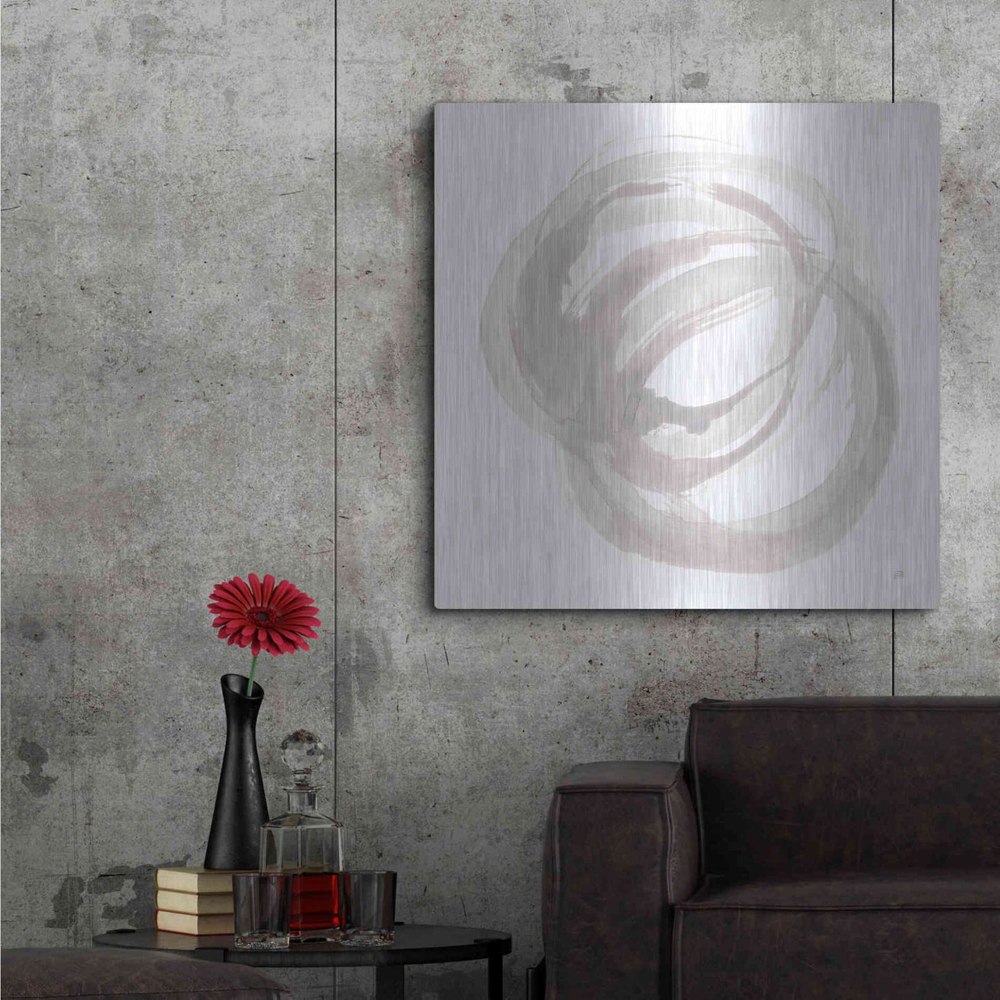 Luxe Metal Art 'Coming Back I' by Chris Paschke, Metal Wall Art,36x36