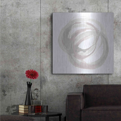 Luxe Metal Art 'Coming Back I' by Chris Paschke, Metal Wall Art,36x36