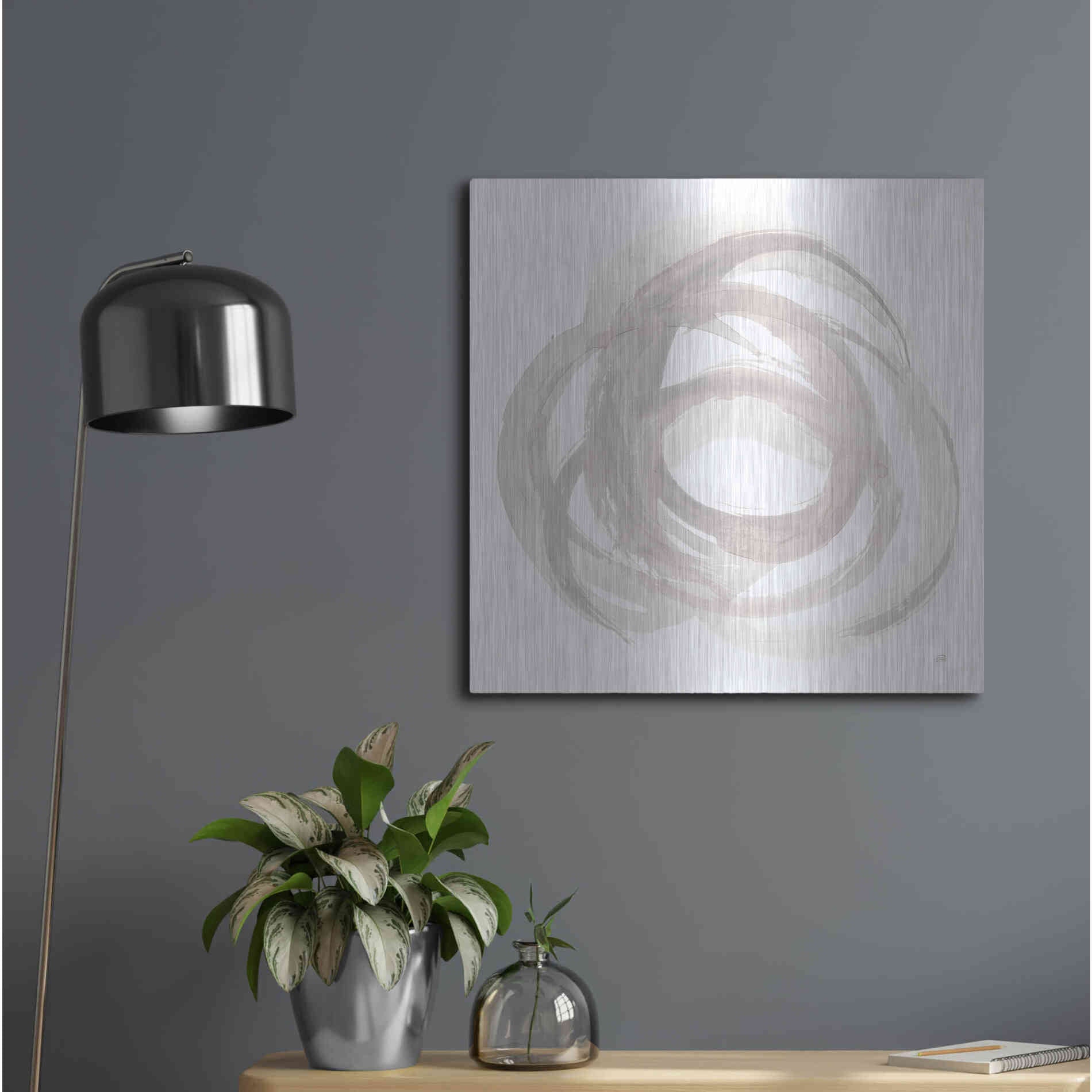 Luxe Metal Art 'Coming Back II' by Chris Paschke, Metal Wall Art,24x24