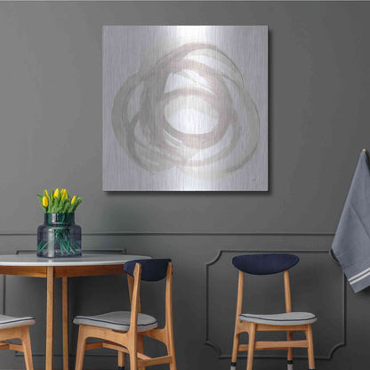 Luxe Metal Art 'Coming Back II' by Chris Paschke, Metal Wall Art,36x36