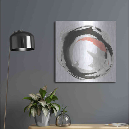 Luxe Metal Art 'Hake Clay I' by Chris Paschke, Metal Wall Art,24x24