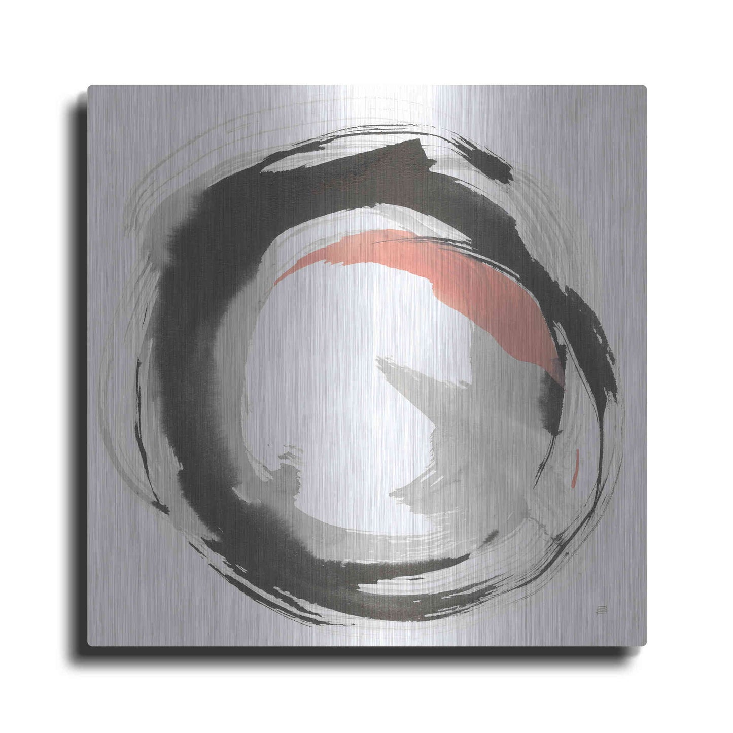 Luxe Metal Art 'Hake Clay I' by Chris Paschke, Metal Wall Art