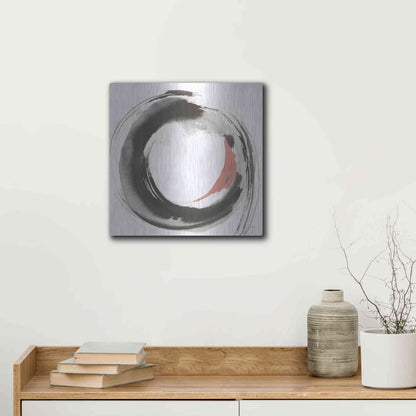 Luxe Metal Art 'Hake Clay II' by Chris Paschke, Metal Wall Art,12x12