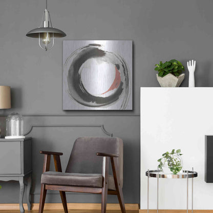 Luxe Metal Art 'Hake Clay II' by Chris Paschke, Metal Wall Art,24x24