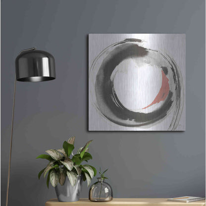 Luxe Metal Art 'Hake Clay II' by Chris Paschke, Metal Wall Art,24x24