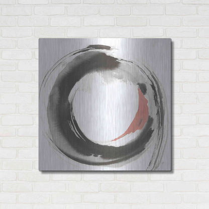 Luxe Metal Art 'Hake Clay II' by Chris Paschke, Metal Wall Art,36x36