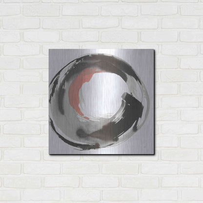 Luxe Metal Art 'Hake Clay III' by Chris Paschke, Metal Wall Art,24x24