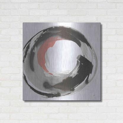 Luxe Metal Art 'Hake Clay III' by Chris Paschke, Metal Wall Art,36x36