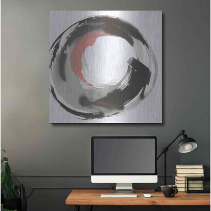 Luxe Metal Art 'Hake Clay III' by Chris Paschke, Metal Wall Art,36x36