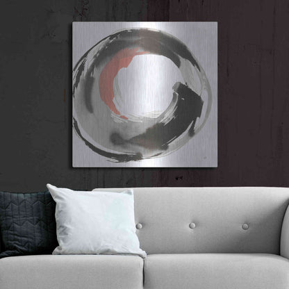 Luxe Metal Art 'Hake Clay III' by Chris Paschke, Metal Wall Art,36x36