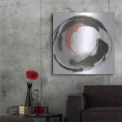 Luxe Metal Art 'Hake Clay III' by Chris Paschke, Metal Wall Art,36x36