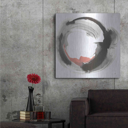 Luxe Metal Art 'Hake Clay IV' by Chris Paschke, Metal Wall Art,36x36