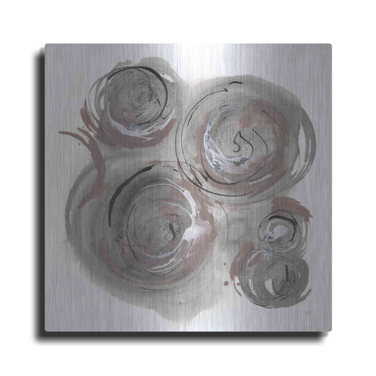 Luxe Metal Art 'In the Circle I' by Chris Paschke, Metal Wall Art
