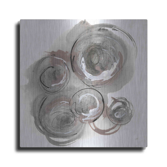 Luxe Metal Art 'In the Circle II' by Chris Paschke, Metal Wall Art