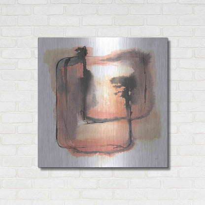 Luxe Metal Art 'Life Squared I' by Chris Paschke, Metal Wall Art,36x36