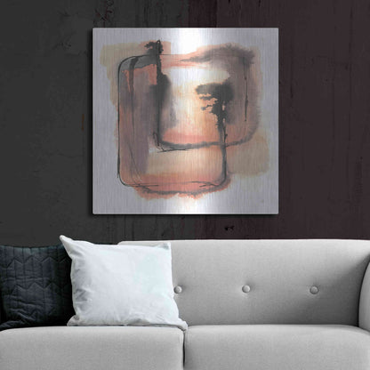 Luxe Metal Art 'Life Squared I' by Chris Paschke, Metal Wall Art,36x36