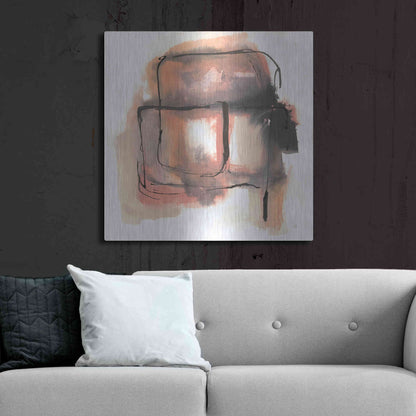 Luxe Metal Art 'Life Squared II' by Chris Paschke, Metal Wall Art,36x36