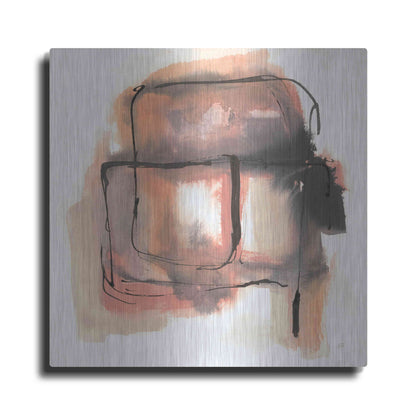 Luxe Metal Art 'Life Squared II' by Chris Paschke, Metal Wall Art