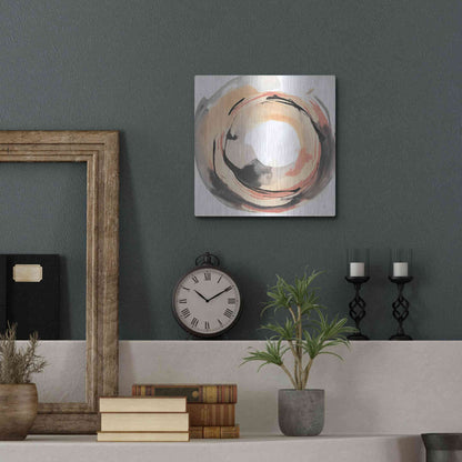 Luxe Metal Art 'Coming to Life II' by Chris Paschke, Metal Wall Art,12x12