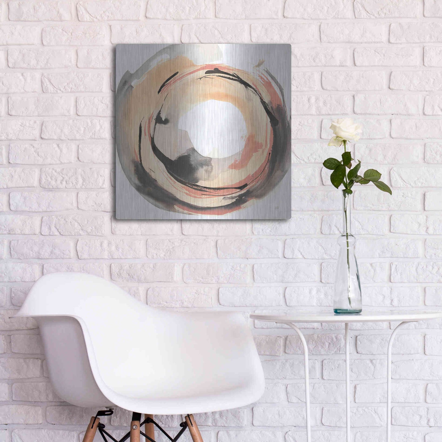 Luxe Metal Art 'Coming to Life II' by Chris Paschke, Metal Wall Art,24x24