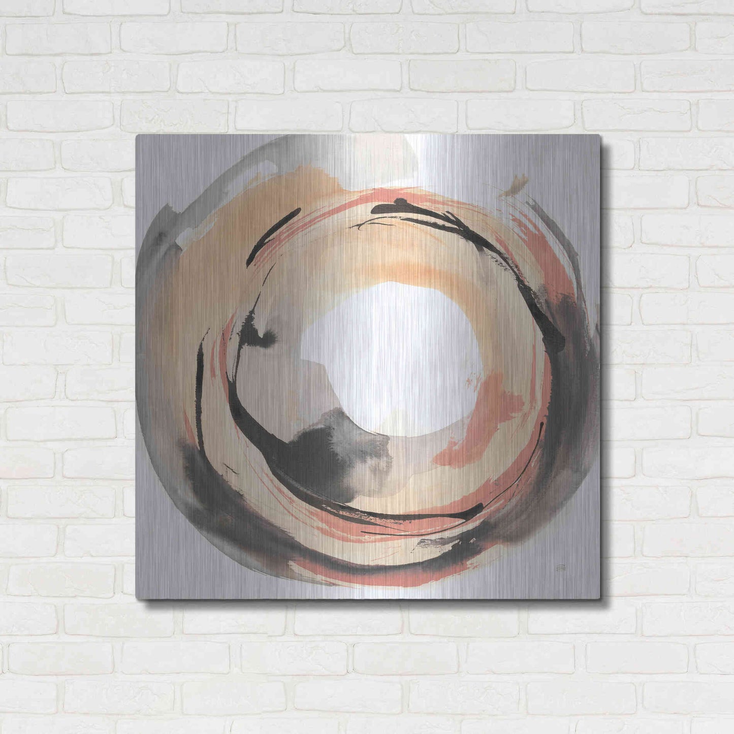 Luxe Metal Art 'Coming to Life II' by Chris Paschke, Metal Wall Art,36x36