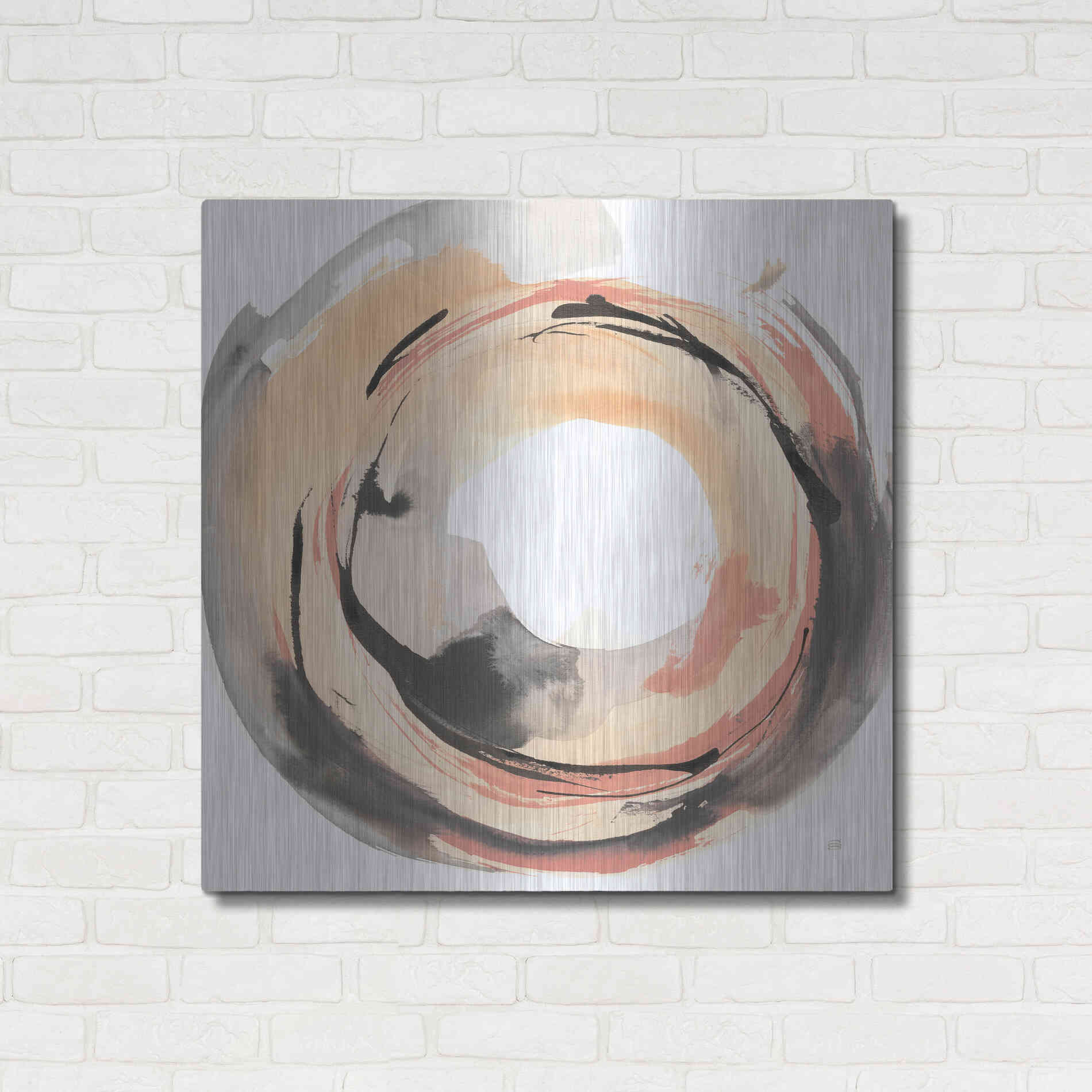 Luxe Metal Art 'Coming to Life II' by Chris Paschke, Metal Wall Art,36x36