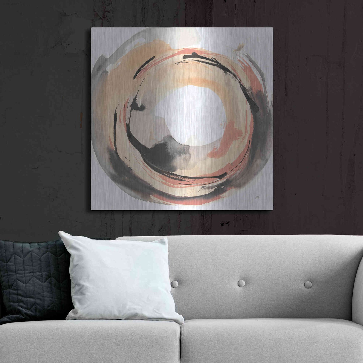 Luxe Metal Art 'Coming to Life II' by Chris Paschke, Metal Wall Art,36x36