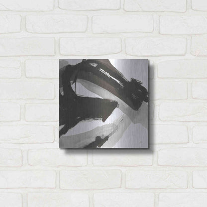 Luxe Metal Art 'Chaos II' by Chris Paschke, Metal Wall Art,12x12