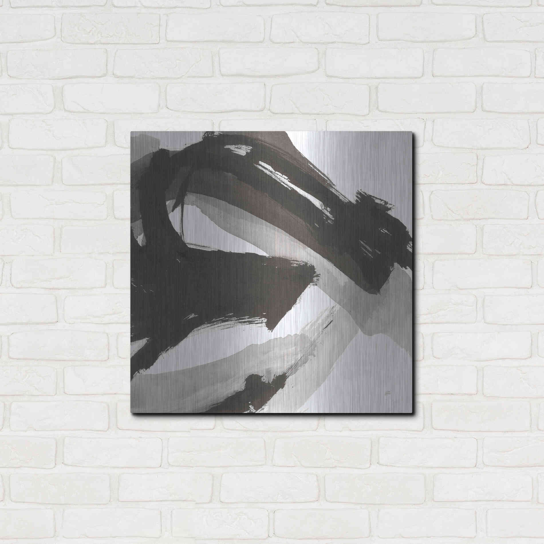 Luxe Metal Art 'Chaos II' by Chris Paschke, Metal Wall Art,24x24