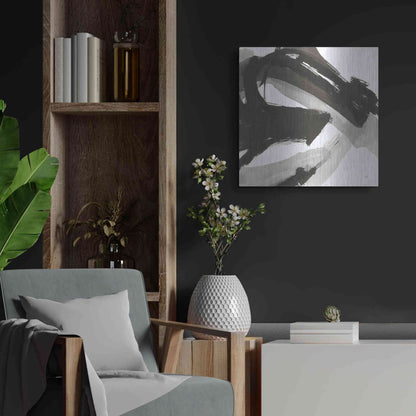 Luxe Metal Art 'Chaos II' by Chris Paschke, Metal Wall Art,24x24