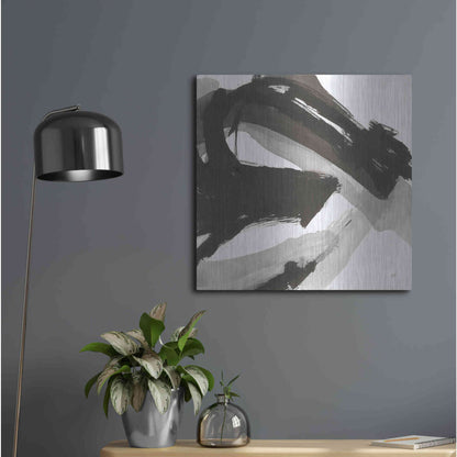 Luxe Metal Art 'Chaos II' by Chris Paschke, Metal Wall Art,24x24