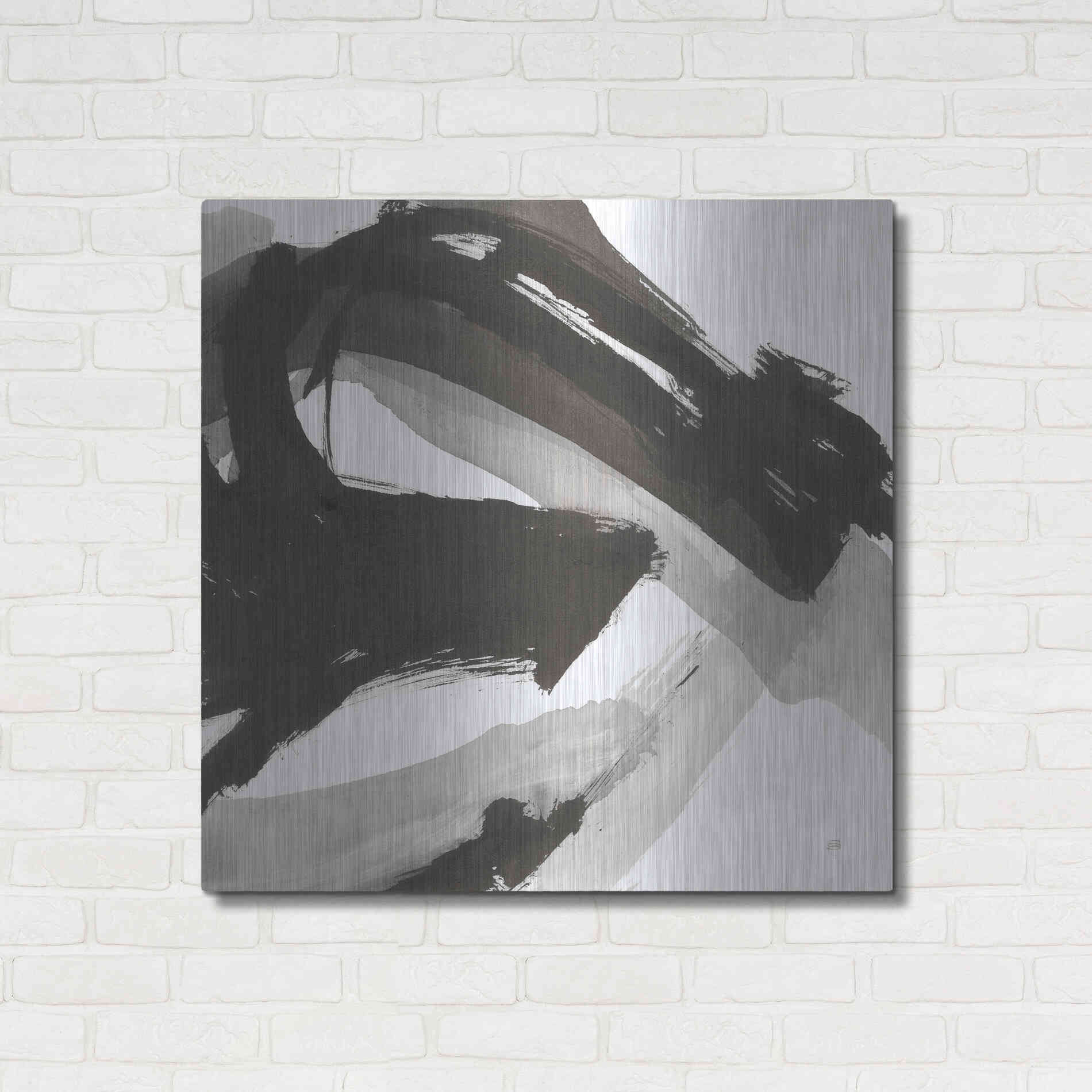 Luxe Metal Art 'Chaos II' by Chris Paschke, Metal Wall Art,36x36