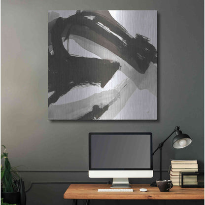 Luxe Metal Art 'Chaos II' by Chris Paschke, Metal Wall Art,36x36