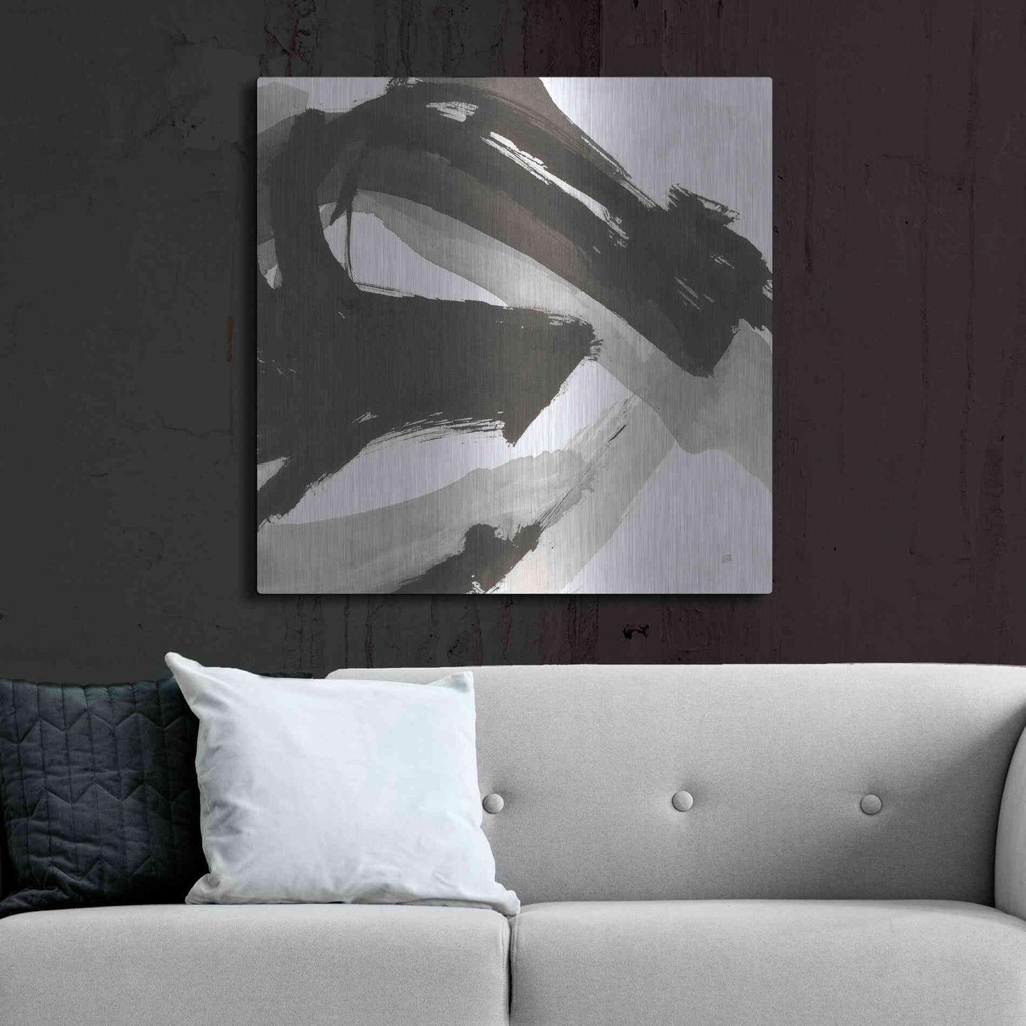 Luxe Metal Art 'Chaos II' by Chris Paschke, Metal Wall Art,36x36