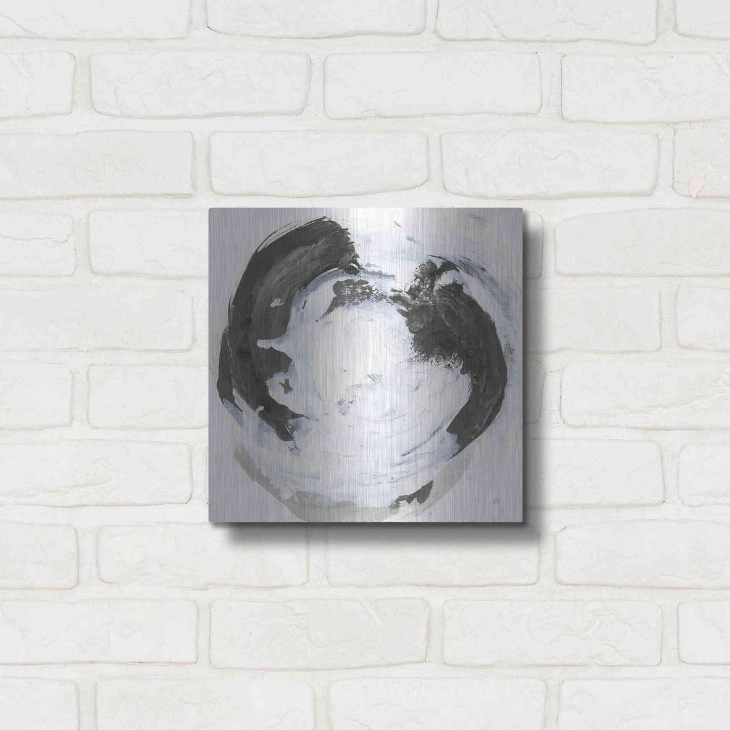 Luxe Metal Art 'Beginning I' by Chris Paschke, Metal Wall Art,12x12