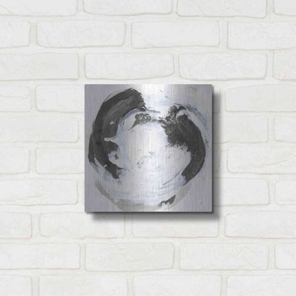 Luxe Metal Art 'Beginning I' by Chris Paschke, Metal Wall Art,12x12