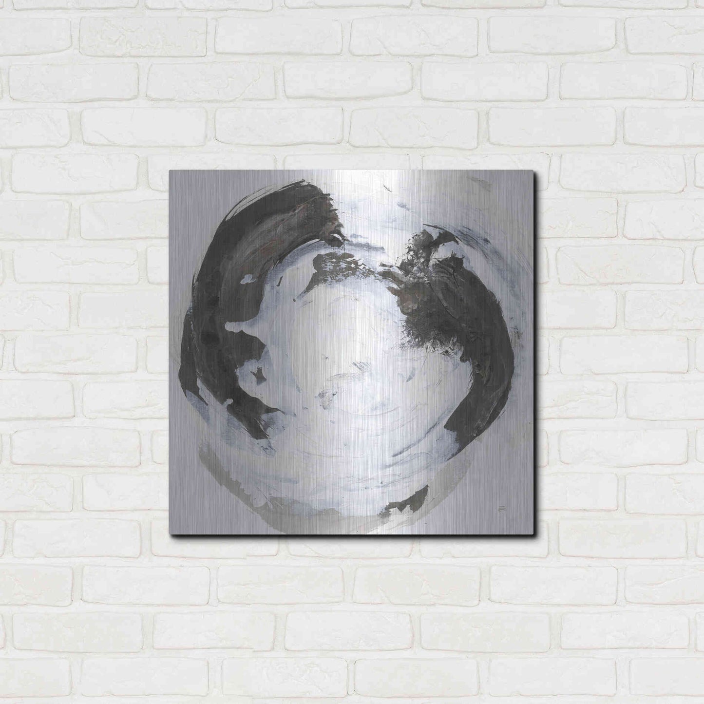 Luxe Metal Art 'Beginning I' by Chris Paschke, Metal Wall Art,24x24