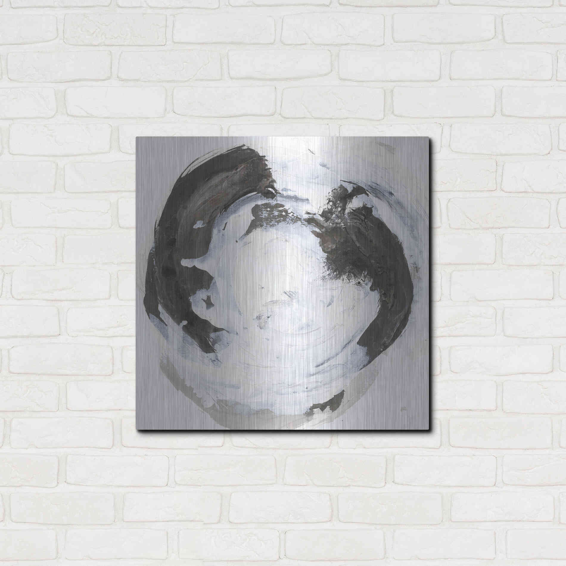 Luxe Metal Art 'Beginning I' by Chris Paschke, Metal Wall Art,24x24