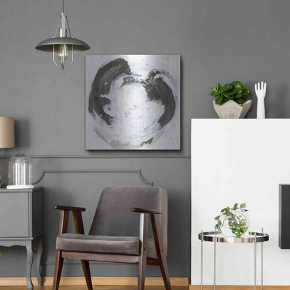 Luxe Metal Art 'Beginning I' by Chris Paschke, Metal Wall Art,24x24