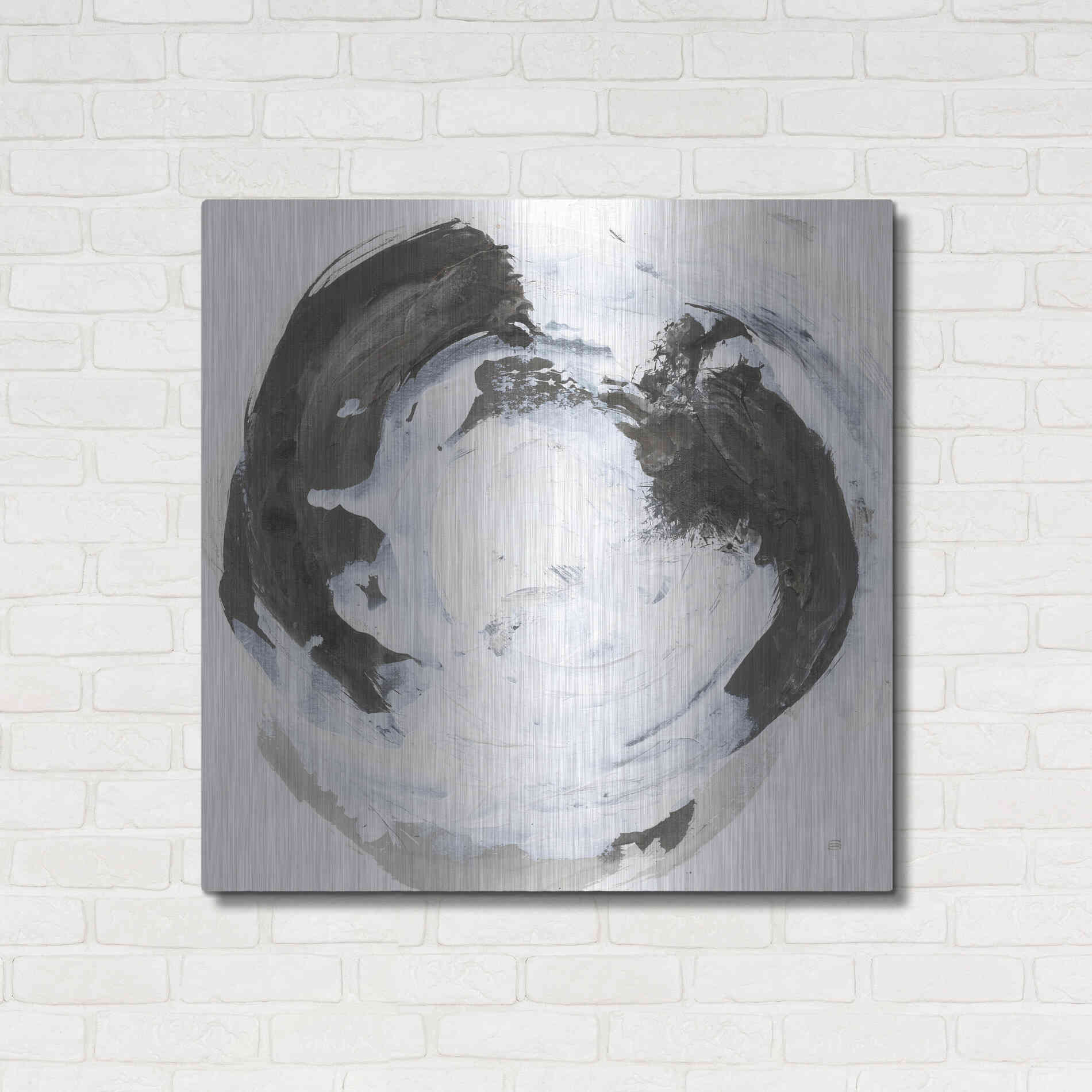 Luxe Metal Art 'Beginning I' by Chris Paschke, Metal Wall Art,36x36