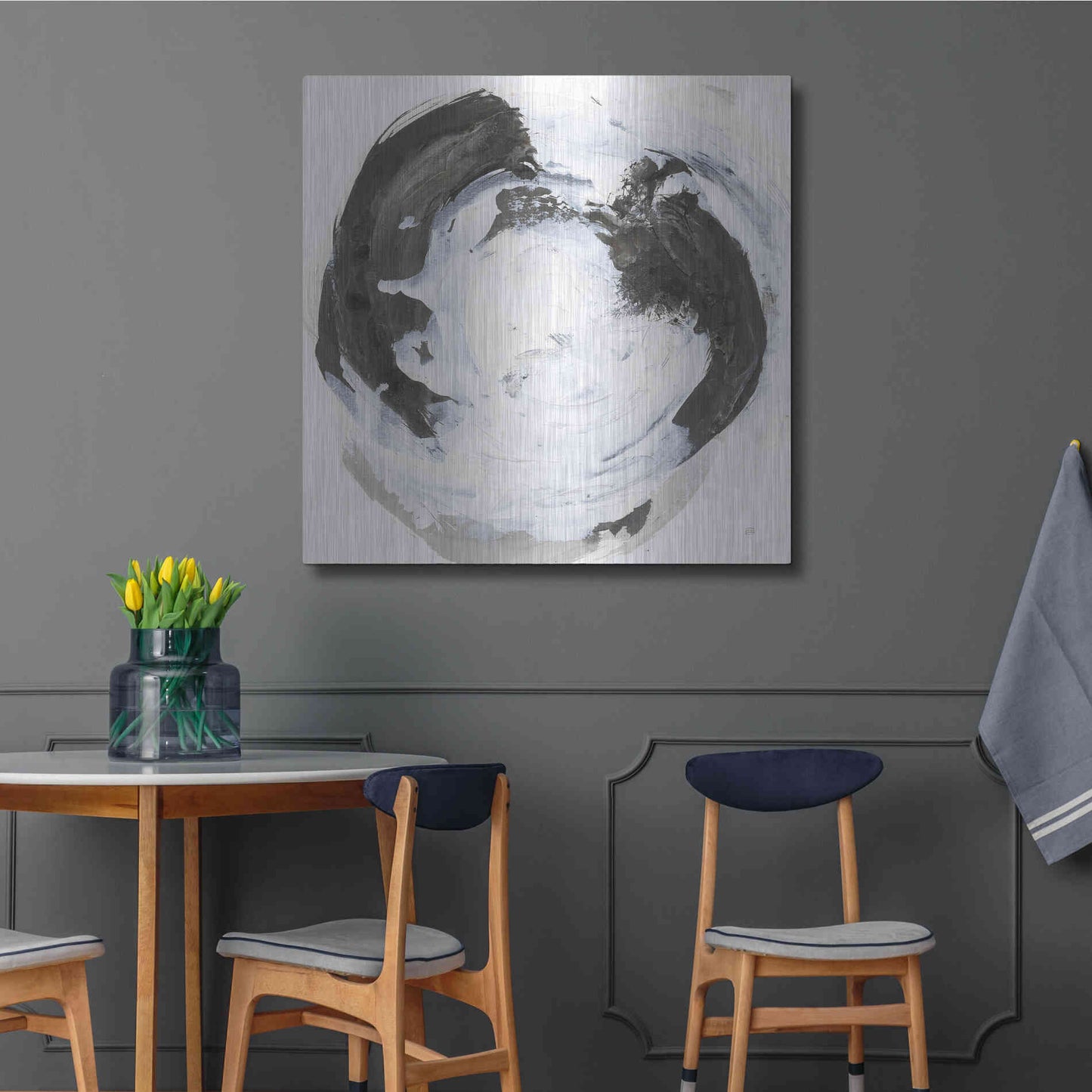 Luxe Metal Art 'Beginning I' by Chris Paschke, Metal Wall Art,36x36