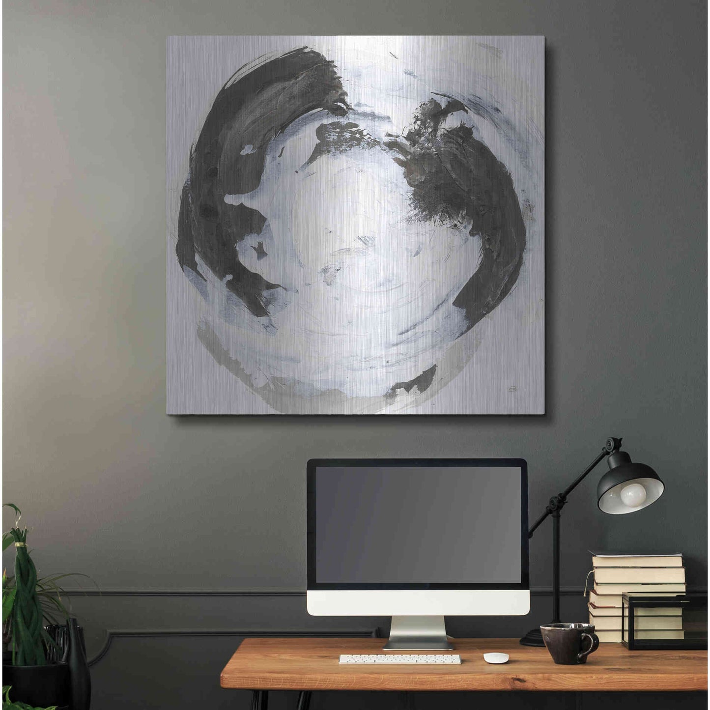 Luxe Metal Art 'Beginning I' by Chris Paschke, Metal Wall Art,36x36