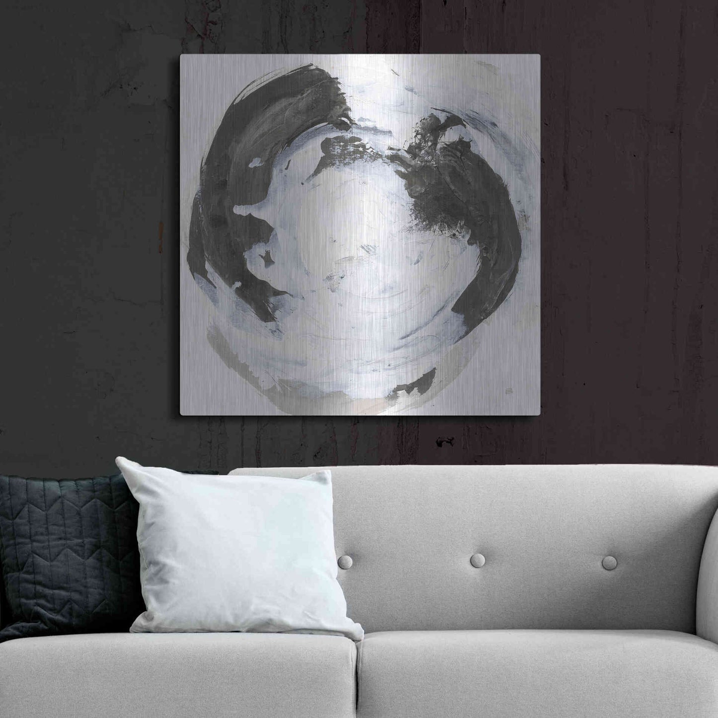 Luxe Metal Art 'Beginning I' by Chris Paschke, Metal Wall Art,36x36