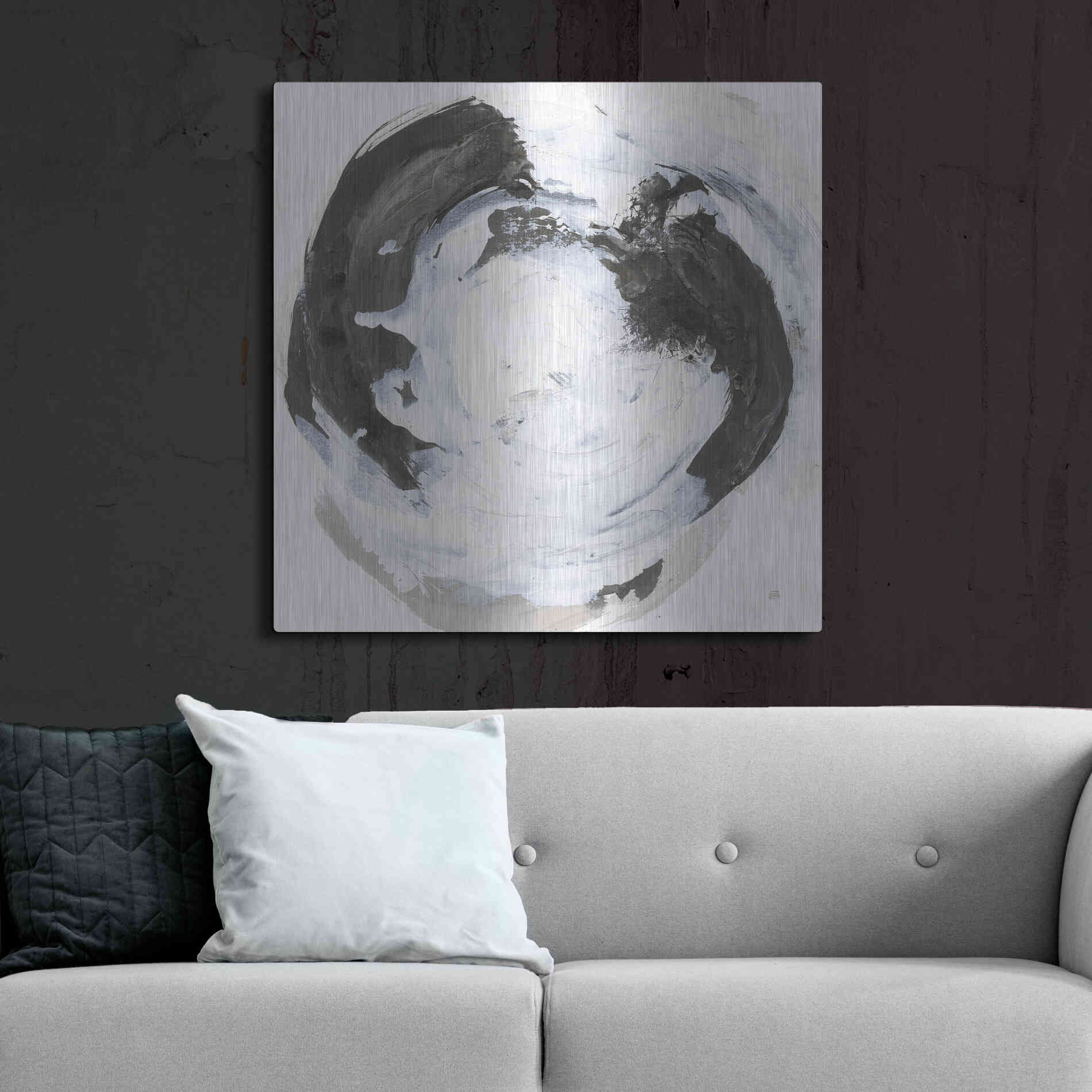 Luxe Metal Art 'Beginning I' by Chris Paschke, Metal Wall Art,36x36